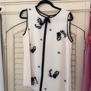 Catherine Maladrino M blouse and sweater set